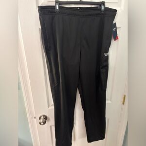 Reebok Men’s Black Sweatpants size Large NWT